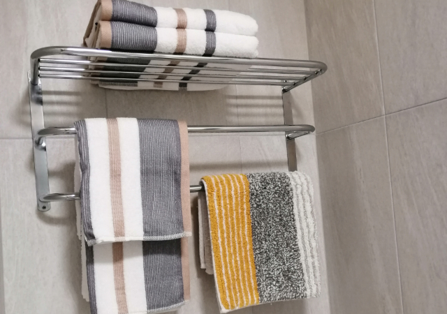 Inside Shower & Toilet