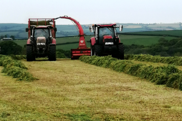 Silage Time on Lower Ash Farm