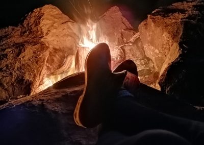 Ash Woods Retreat Fire Pit